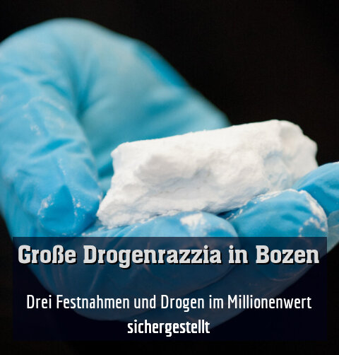 Drei Festnahmen und Drogen im Millionenwert sichergestellt