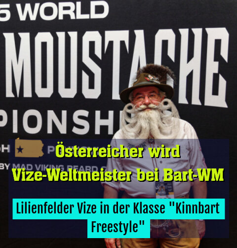 Lilienfelder Vize in der Klasse "Kinnbart Freestyle"