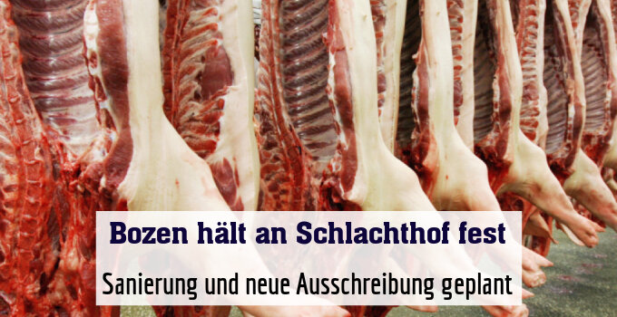 Sanierung und neue Ausschreibung geplant