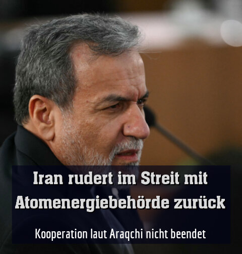 Kooperation laut Araqchi nicht beendet