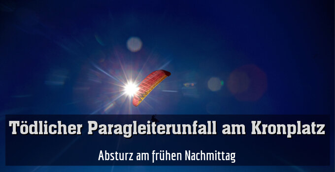 Absturz am frühen Nachmittag