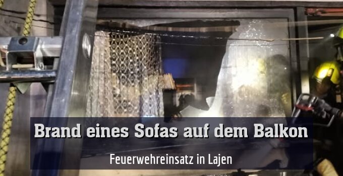 Feuerwehreinsatz in Lajen