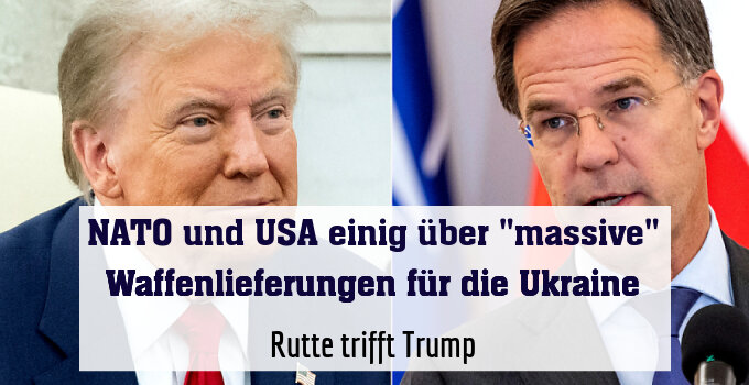 Rutte trifft Trump