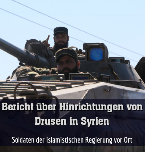 Soldaten der islamistischen Regierung vor Ort