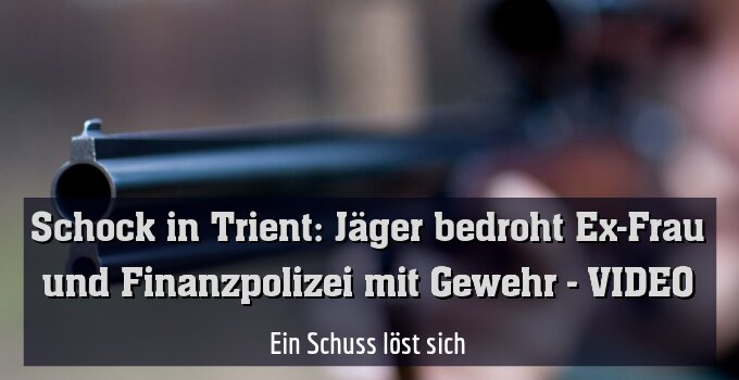 Ein Schuss löst sich