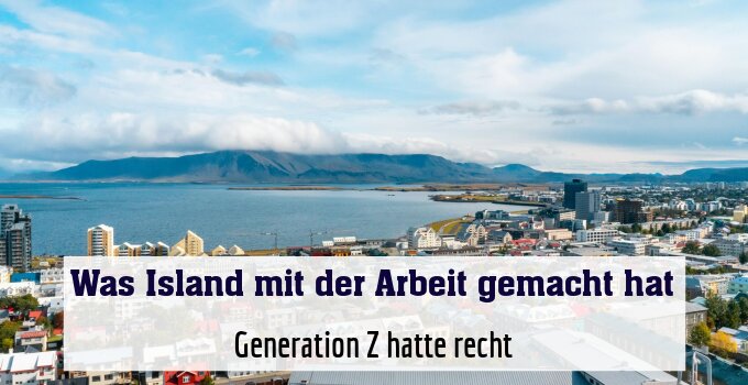 Generation Z hatte recht