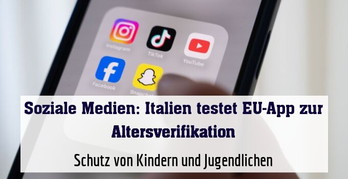 Schutz von Kindern und Jugendlichen