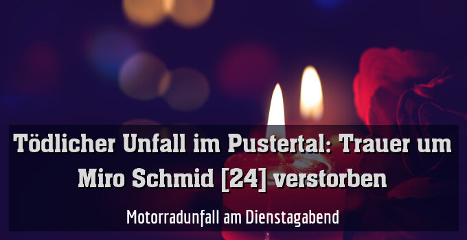 Motorradunfall am Dienstagabend