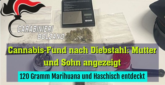 120 Gramm Marihuana und Haschisch entdeckt