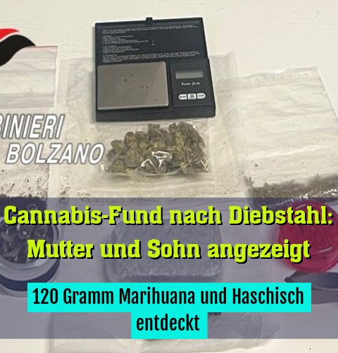 120 Gramm Marihuana und Haschisch entdeckt