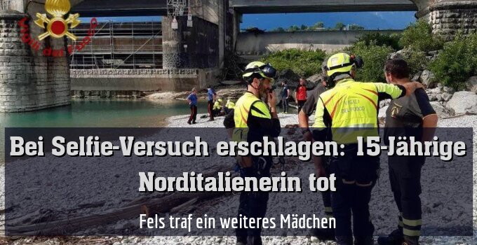 Fels traf ein weiteres Mädchen