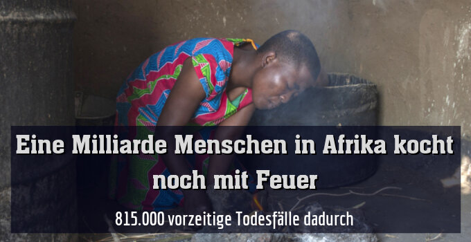 815.000 vorzeitige Todesfälle dadurch