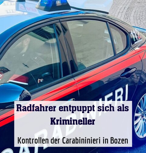 Kontrollen der Carabininieri in Bozen