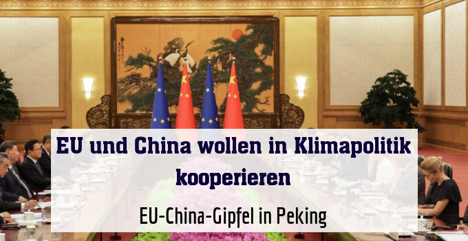 EU-China-Gipfel in Peking
