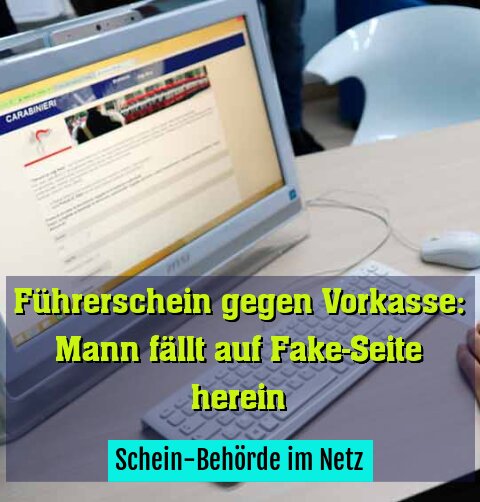 Schein-Behörde im Netz