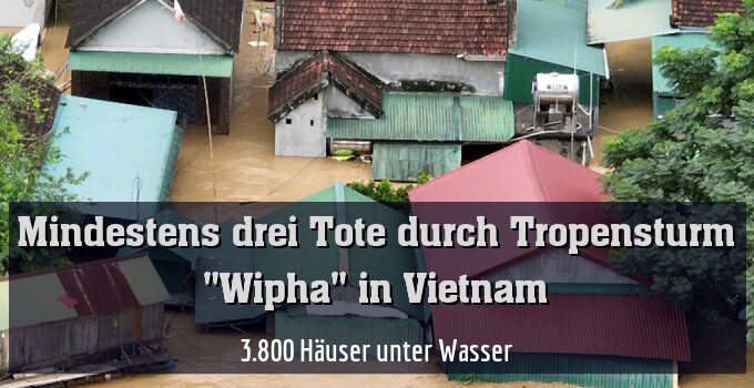 3.800 Häuser unter Wasser