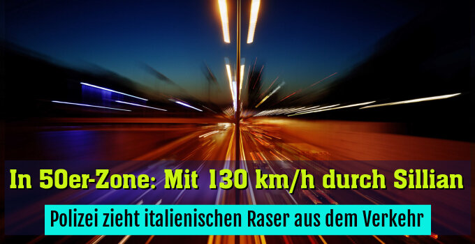 Polizei zieht italienischen Raser aus dem Verkehr