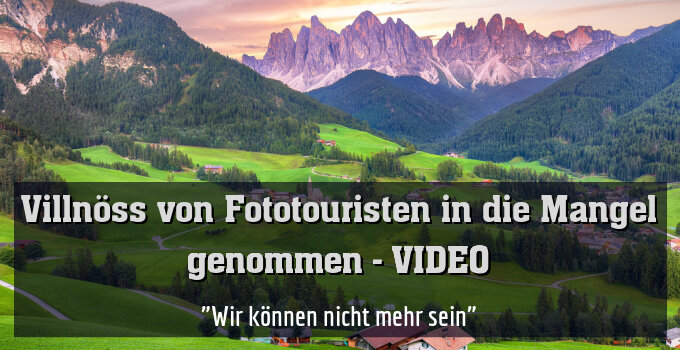 "Wir können nicht mehr sein"