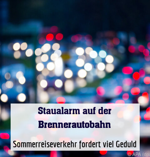 Sommerreiseverkehr fordert viel Geduld