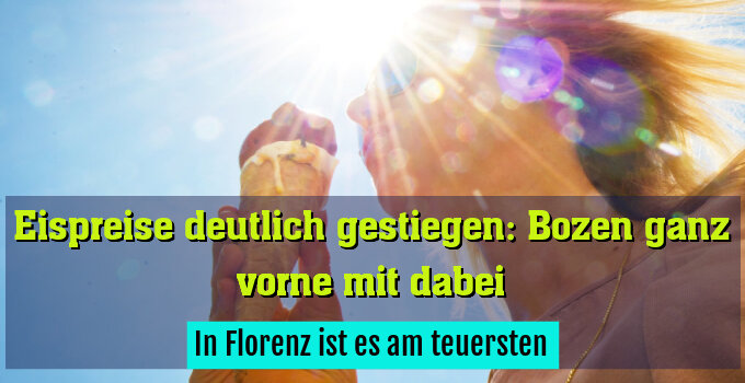 In Florenz ist es am teuersten
