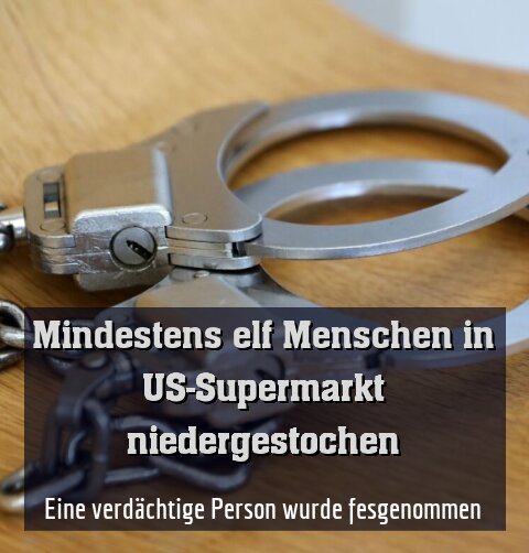++ ARCHIVBILD ++ Eine verdächtige Person wurde fesgenommen