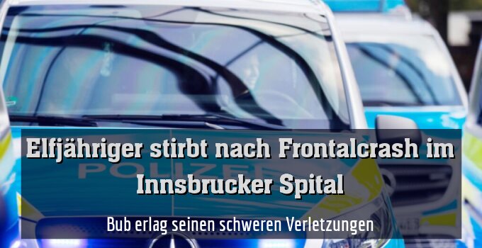 Bub erlag seinen schweren Verletzungen