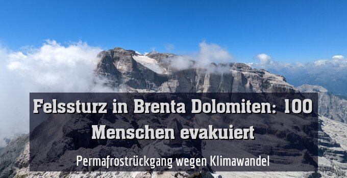 Permafrostrückgang wegen Klimawandel