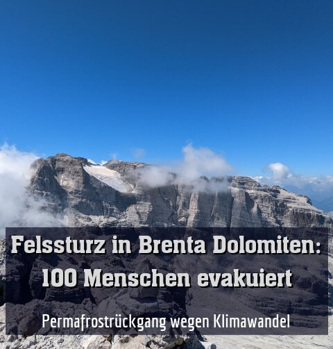 Permafrostrückgang wegen Klimawandel