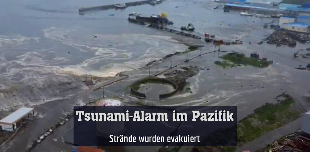 Tsunami traf auf russische Inseln
