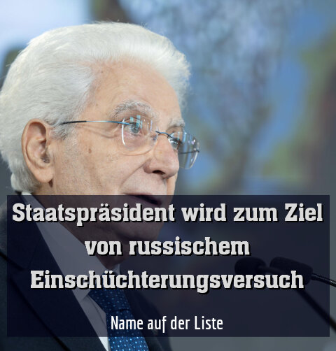 Name auf der Liste