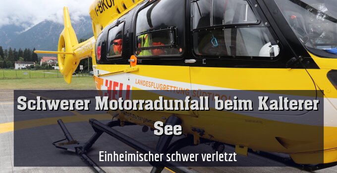 Einheimischer schwer verletzt