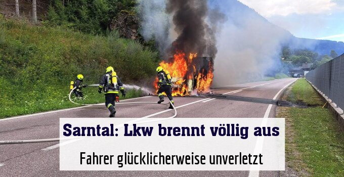 Fahrer glücklicherweise unverletzt