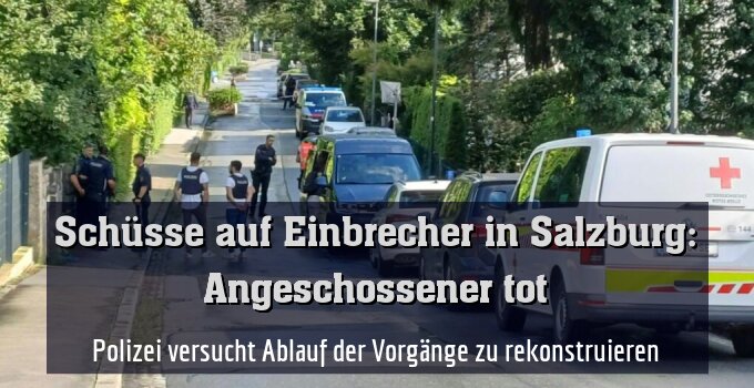 Polizei versucht Ablauf der Vorgänge zu rekonstruieren