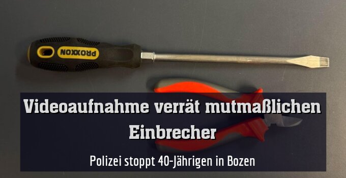 Polizei stoppt 40-Jährigen in Bozen