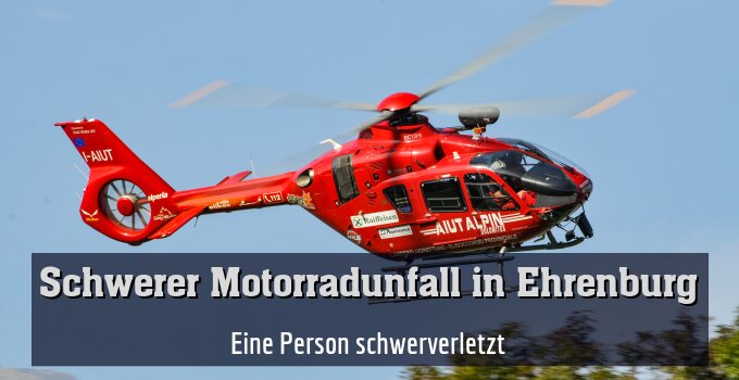 Eine Person schwerverletzt