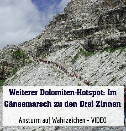 Ansturm auf Wahrzeichen - VIDEO