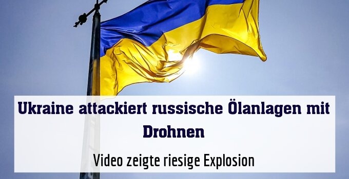 Video zeigte riesige Explosion