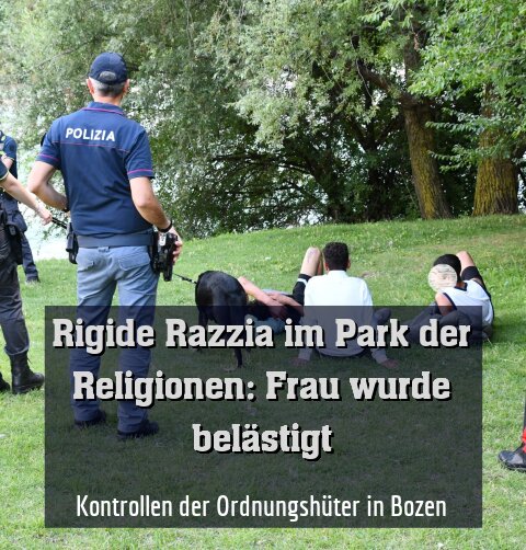 Kontrollen der Ordnungshüter in Bozen