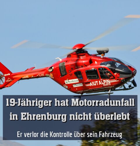 Er verlor die Kontrolle über sein Fahrzeug
