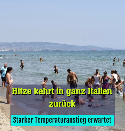 Starker Temperaturanstieg erwartet