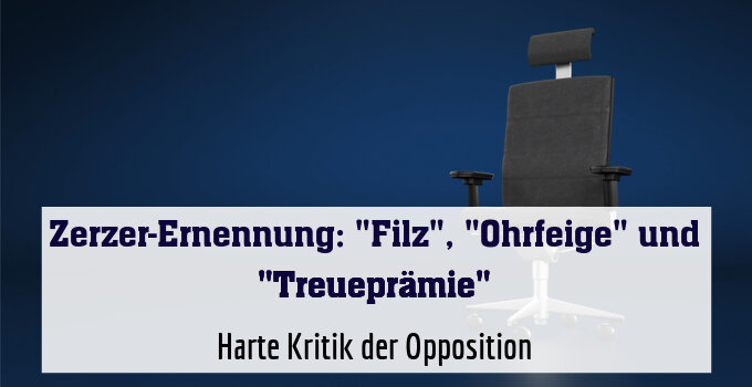 Harte Kritik der Opposition