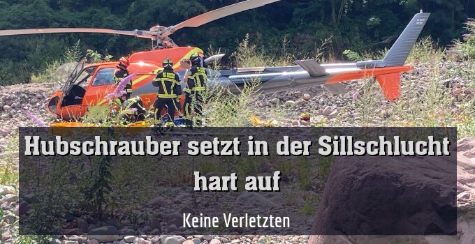 Keine Verletzten