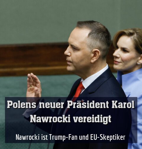 Nawrocki ist Trump-Fan und EU-Skeptiker