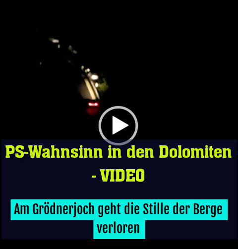 Am Grödnerjoch geht die Stille der Berge verloren