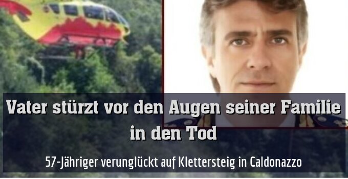 57-Jähriger verunglückt auf Klettersteig in Caldonazzo