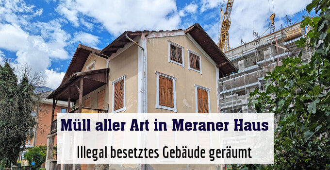 Illegal besetztes Gebäude geräumt