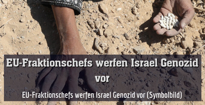 EU-Fraktionschefs werfen Israel Genozid vor (Symbolbild)