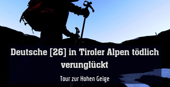 Tour zur Hohen Geige