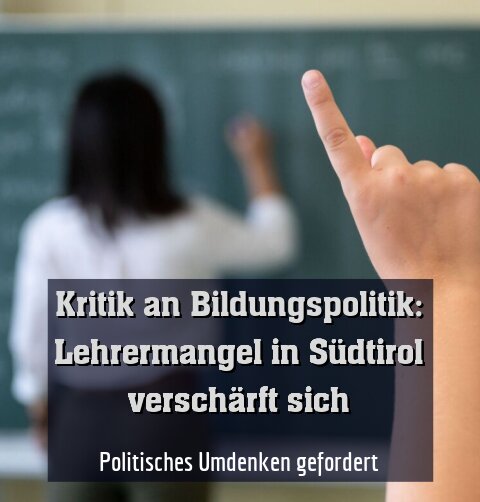 Politisches Umdenken gefordert