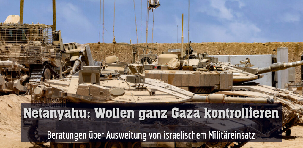 Beratungen über Ausweitung von israelischem Militäreinsatz